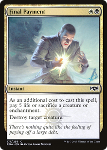 Final Payment (RNA-171) - Ravnica Allegiance