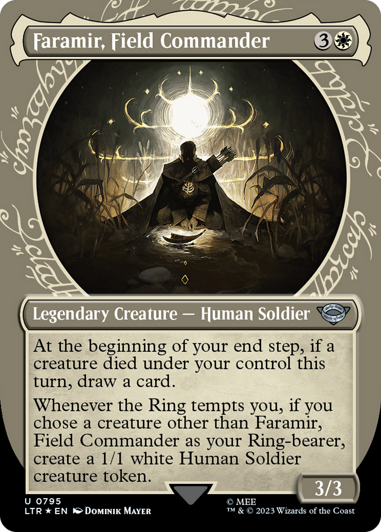 Faramir, Field Commander (Showcase) (Surge Foil) (795) (LTR)