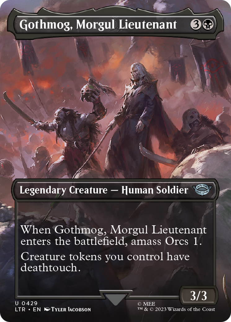 Gothmog, Morgul Lieutenant (Borderless) (429) (LTR)
