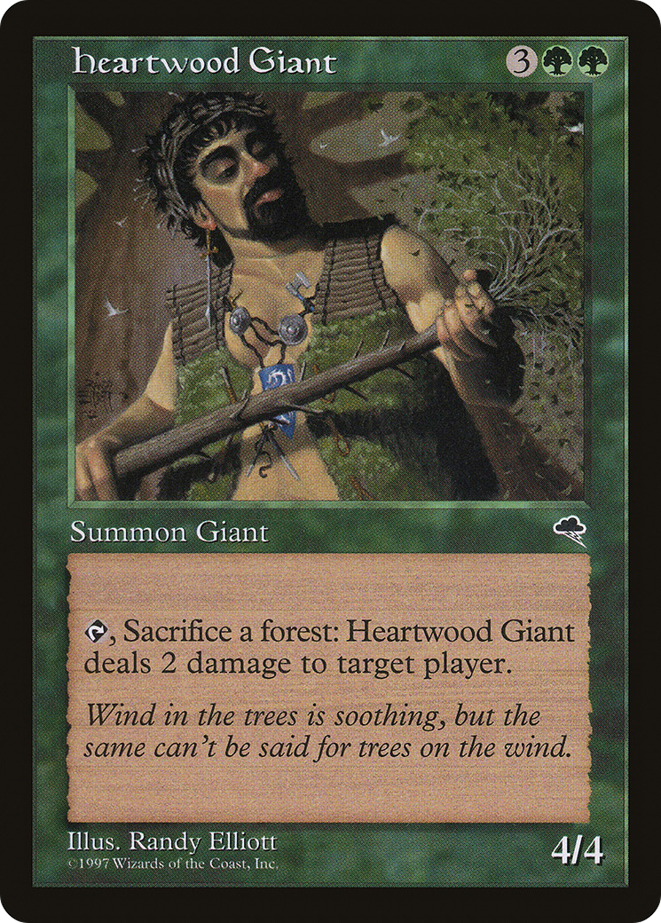 Heartwood Giant (232) (TMP)