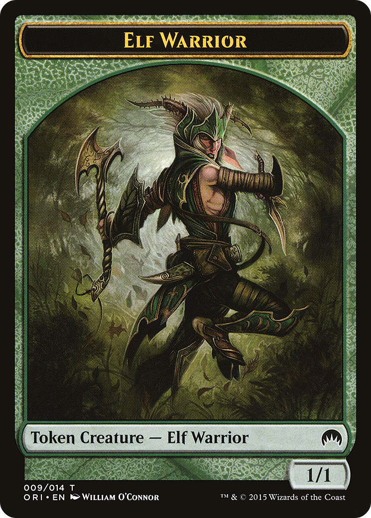 Elf Warrior Token (9) (ORI)
