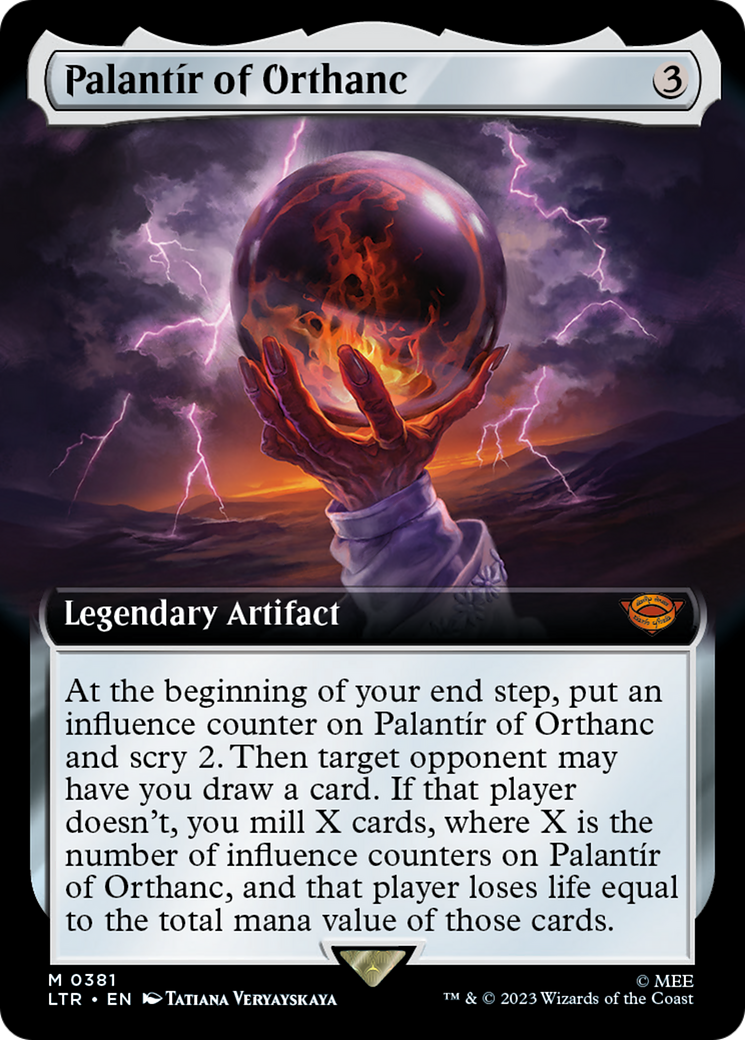 Palantir of Orthanc (Extended Art) (381) (LTR)