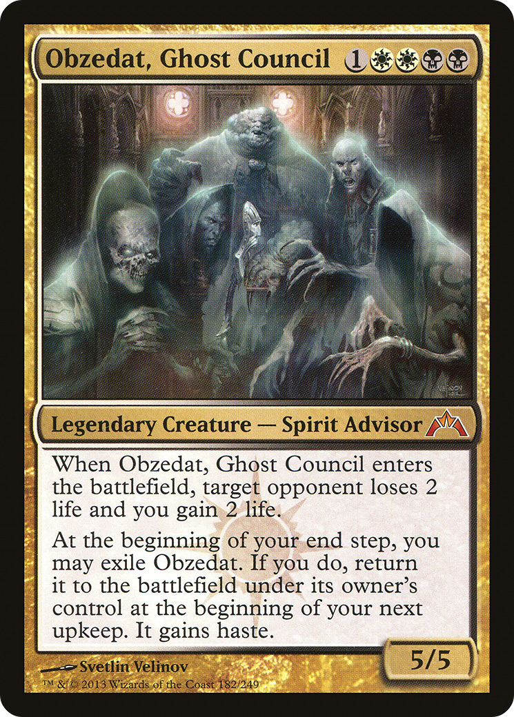 Obzedat, Ghost Council (182) (GTC)