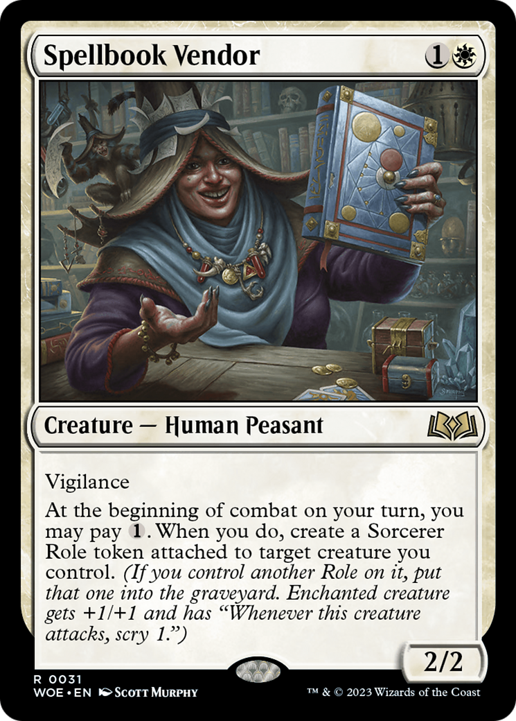 Spellbook Vendor (WOE-031) - Wilds of Eldraine Foil