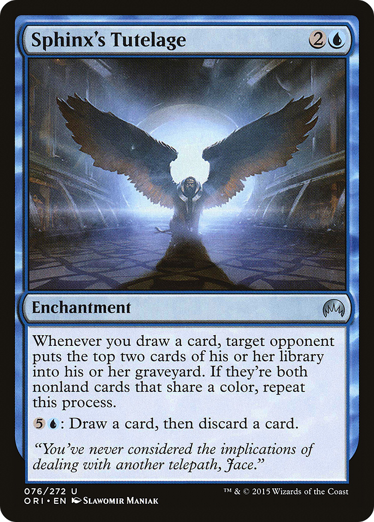 Sphinx's Tutelage (76) (ORI)