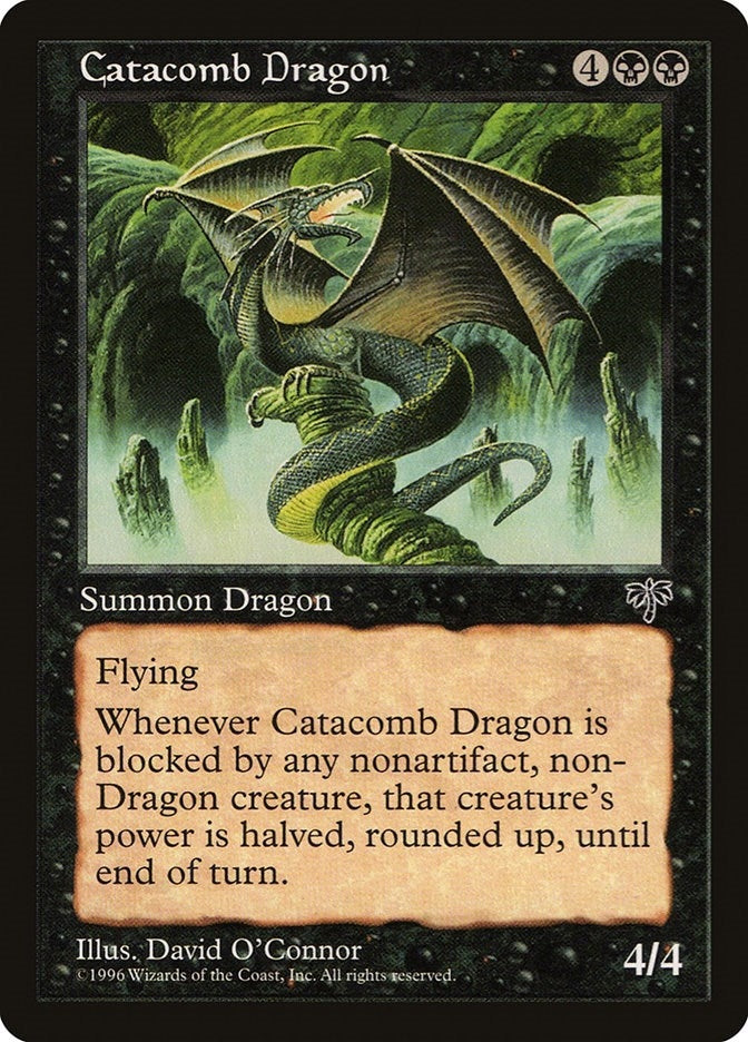 Image for Catacomb Dragon (Mirage) - Magic: The Gathering