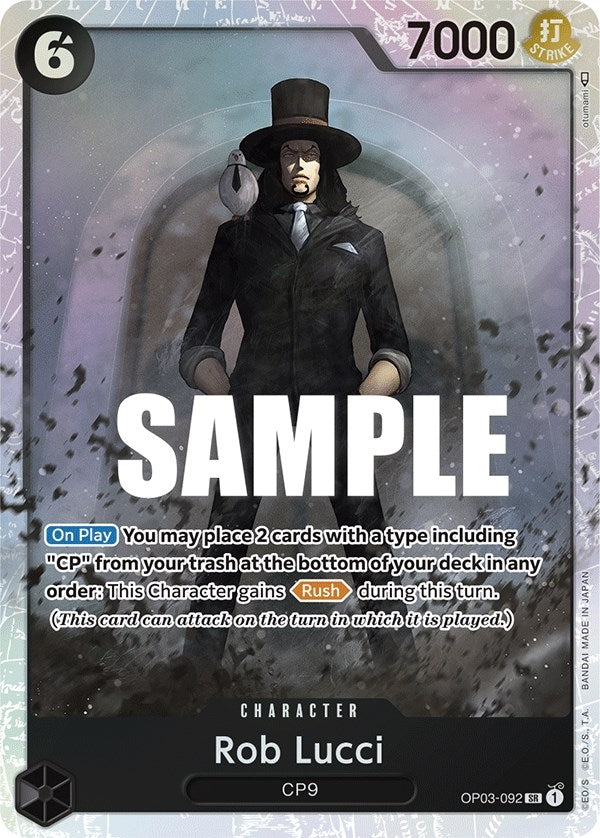 Rob Lucci (092) (OP03-092) (Pillars of Strength)