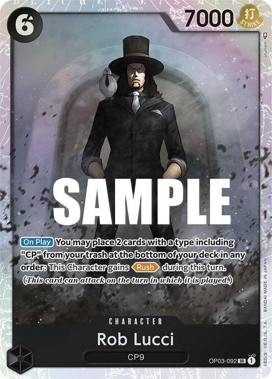 Rob Lucci (092) (OP03-092) (Pillars of Strength)