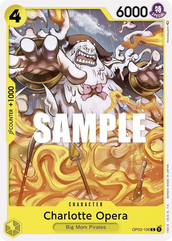 Image for Charlotte Opera (OP03-106) (Pillars of Strength) - One Piece Card Game
