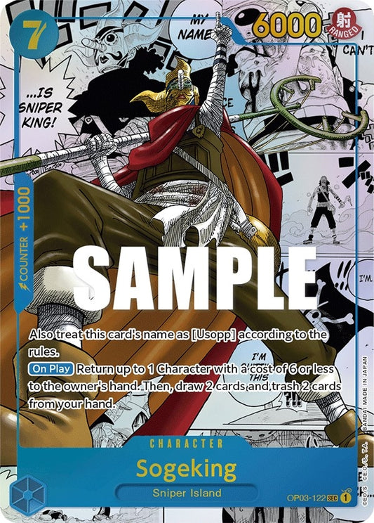 Sogeking (Alternate Art) (Manga) (OP03-122) (Pillars of Strength)
