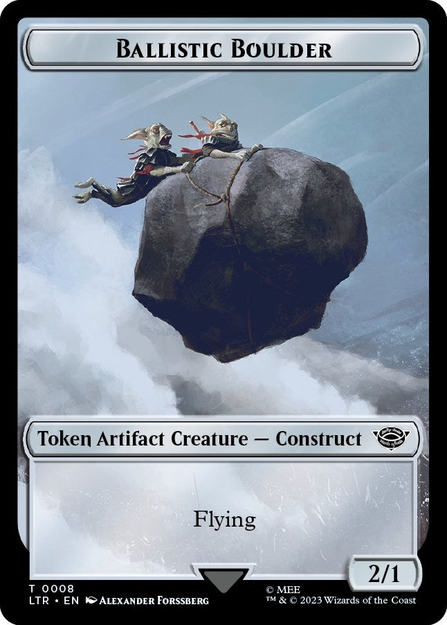 Image for Ballistic Boulder Token (8) (LTR) - Magic: The Gathering