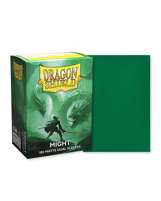Image for Dragon Shield Dual Matte Standard Sleeves - Might (100-Pack) - Card Sleeves
