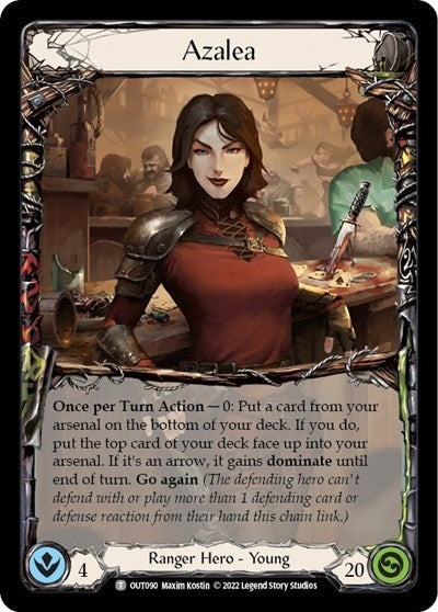Image for Azalea // Riptide (OUT090 // OUT092) (Outsiders) - Flesh and Blood TCG