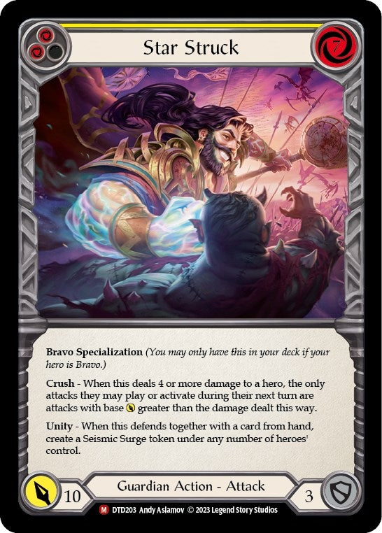 Image for Star Struck (DTD203) (Dusk till Dawn) - Flesh and Blood TCG