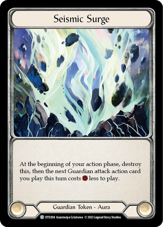 Image for Seismic Surge (DTD204) (Dusk till Dawn) - Flesh and Blood TCG