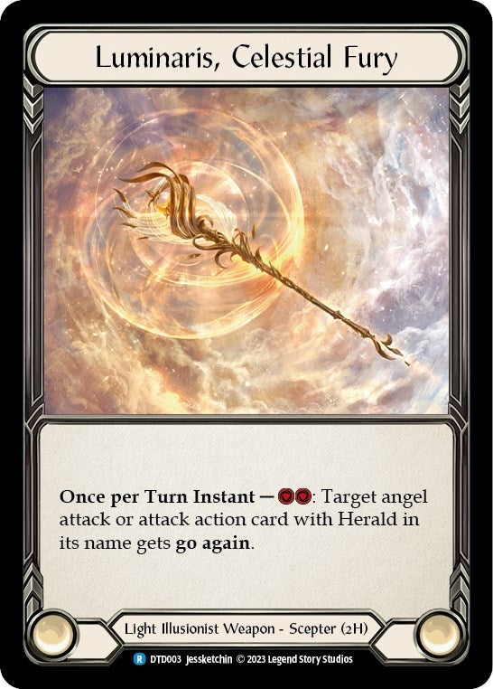Image for Luminaris, Celestial Fury (DTD003) (Dusk till Dawn) - Flesh and Blood TCG