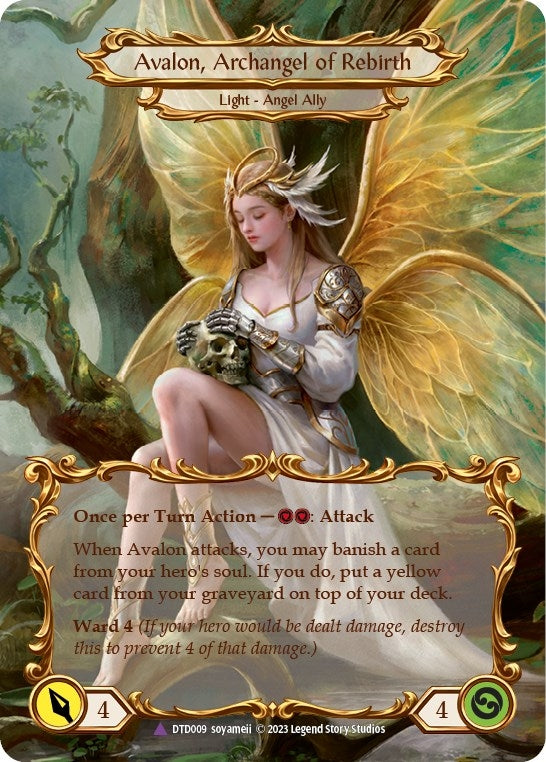 Figment of Rebirth // Avalon, Archangel of Rebirth (Marvel) (DTD009) (Dusk till Dawn)