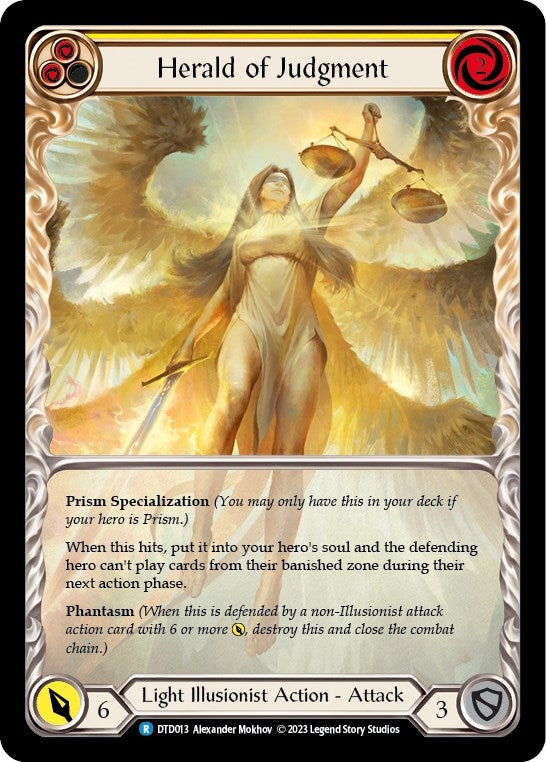 Image for Herald of Judgment (DTD013) (Dusk till Dawn) - Flesh and Blood TCG