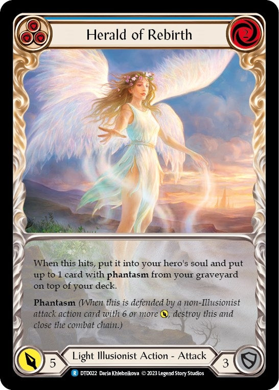 Herald of Rebirth (Blue) (DTD022) (Dusk till Dawn)