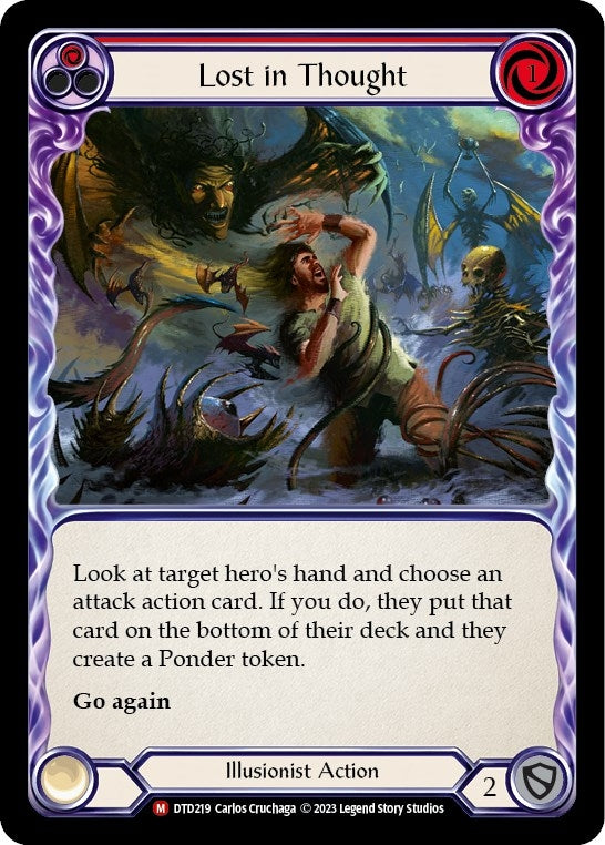 Image for Lost in Thought (DTD219) (Dusk till Dawn) - Flesh and Blood TCG