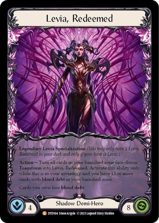 Image for Levia, Redeemed // Blasmophet, Levia Consumed (DTD164) (Dusk till Dawn) - Flesh and Blood TCG