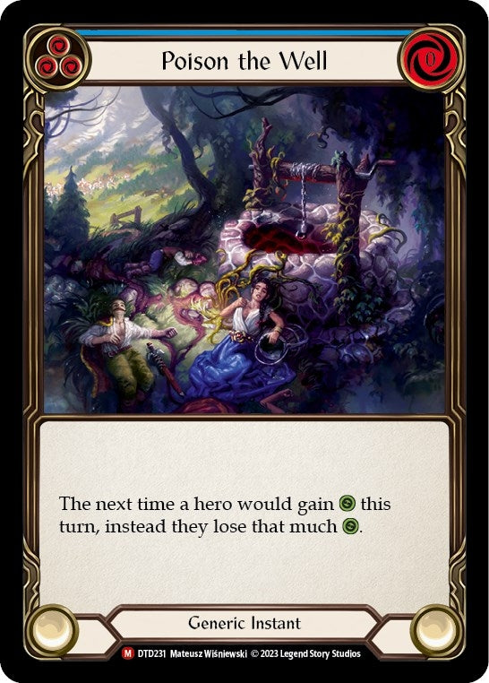 Image for Poison the Well (DTD231) (Dusk till Dawn) - Flesh and Blood TCG