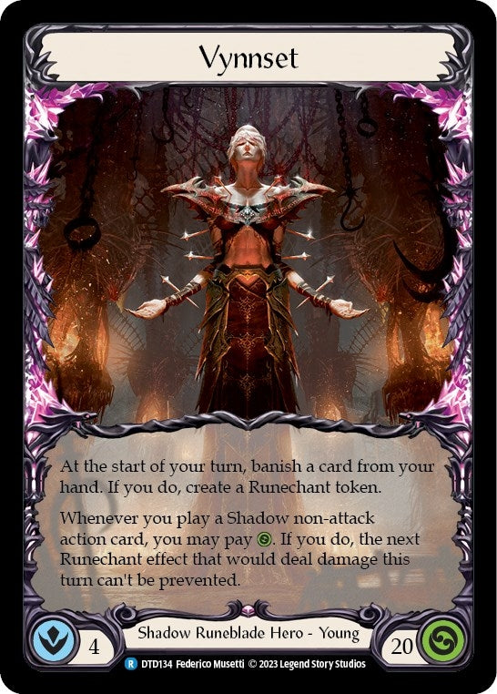 Image for Vynnset (DTD134) (Dusk till Dawn) - Flesh and Blood TCG