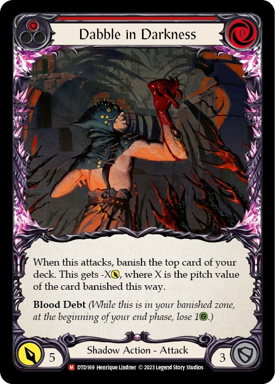 Image for Dabble in Darkness (DTD169) (Dusk till Dawn) - Flesh and Blood TCG