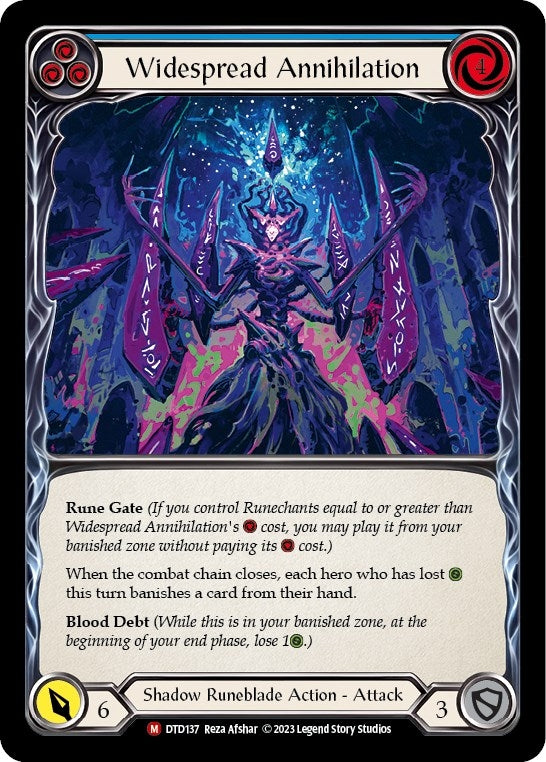 Image for Widespread Annihilation (DTD137) (Dusk till Dawn) - Flesh and Blood TCG