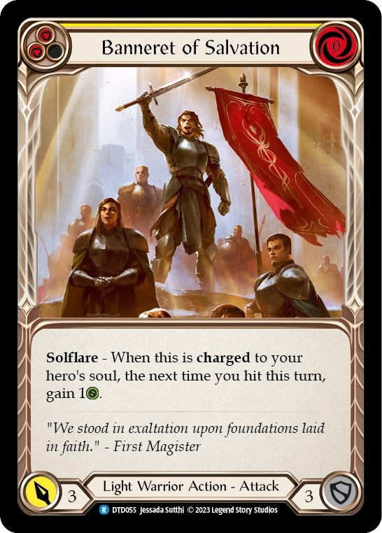 Image for Banneret of Salvation (DTD055) (Dusk till Dawn) - Flesh and Blood TCG