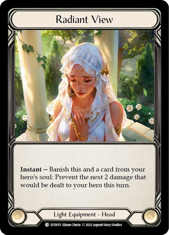 Image for Radiant View (DTD075) (Dusk till Dawn) - Flesh and Blood TCG