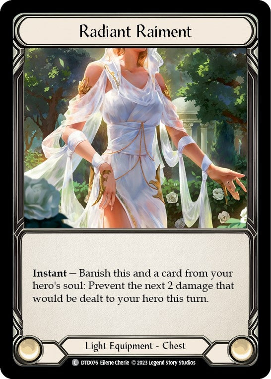 Image for Radiant Raiment (DTD076) (Dusk till Dawn) - Flesh and Blood TCG