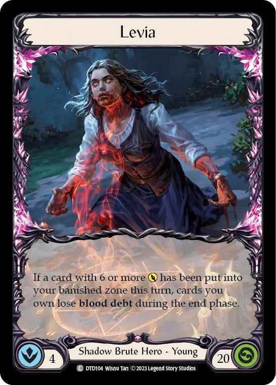 Image for Levia (DTD104) (Dusk till Dawn) - Flesh and Blood TCG