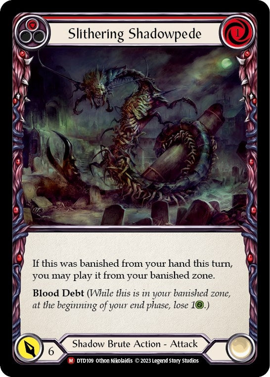Image for Slithering Shadowpede (DTD109) (Dusk till Dawn) - Flesh and Blood TCG