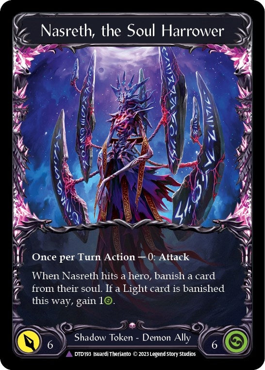 Image for Nasreth, the Soul Harrower (Marvel) (DTD193-CF) (Dusk till Dawn) - Flesh and Blood TCG