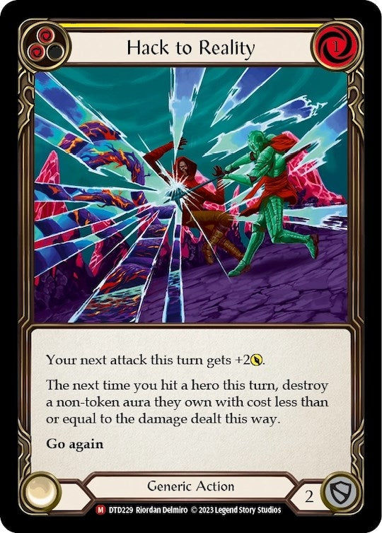 Image for Hack to Reality (DTD229) (Dusk till Dawn) - Flesh and Blood TCG
