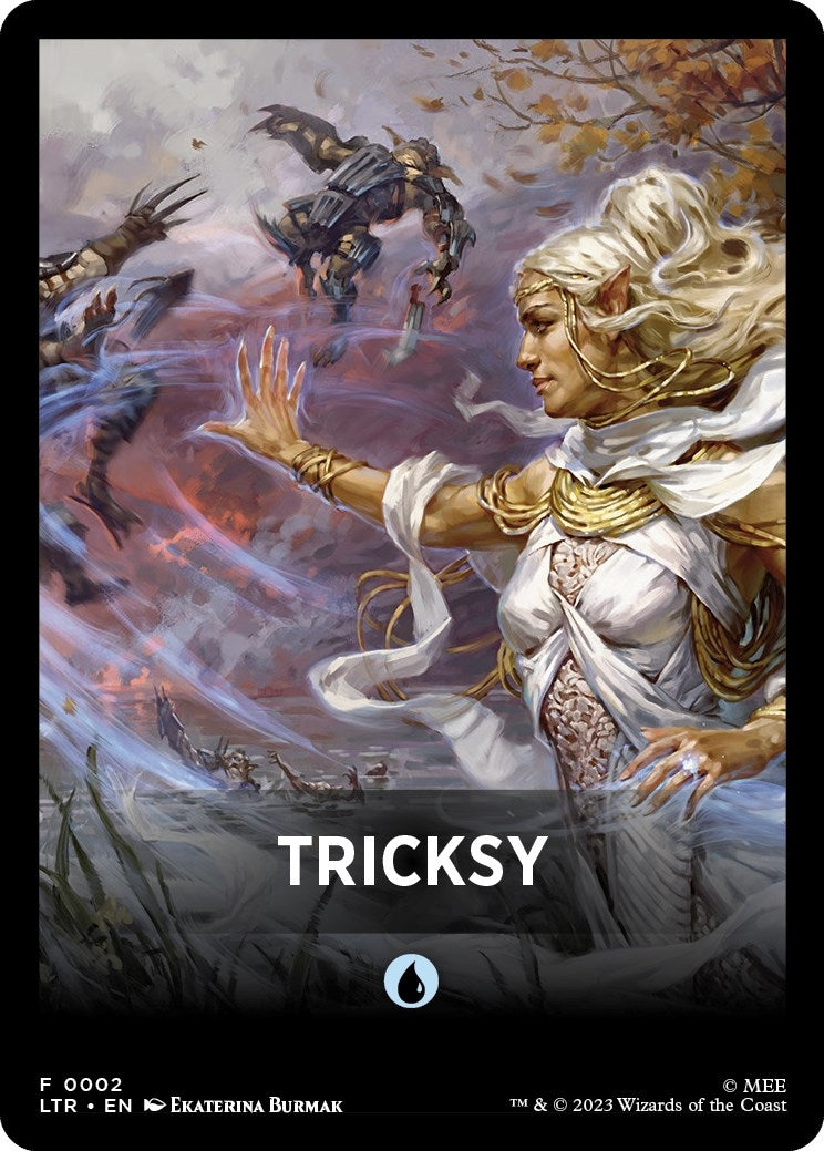 Image for Tricksy Theme Card (2) (LTR) - Magic: The Gathering