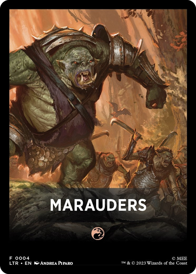 Image for Marauders Theme Card (4) (LTR) - Magic: The Gathering