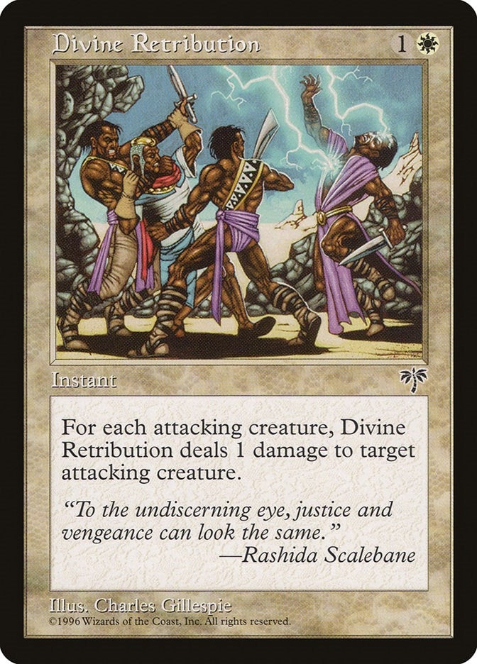 Image for Divine Retribution (Mirage) - Magic: The Gathering