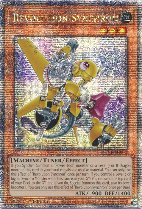 Image for Revolution Synchron (Quarter Century Secret Rare) (DUNE-EN002) (Duelist Nexus) - YuGiOh