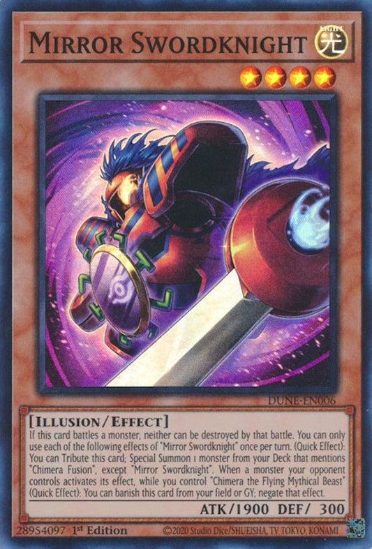 Image for Mirror Swordknight (DUNE-EN006) (Duelist Nexus) - YuGiOh