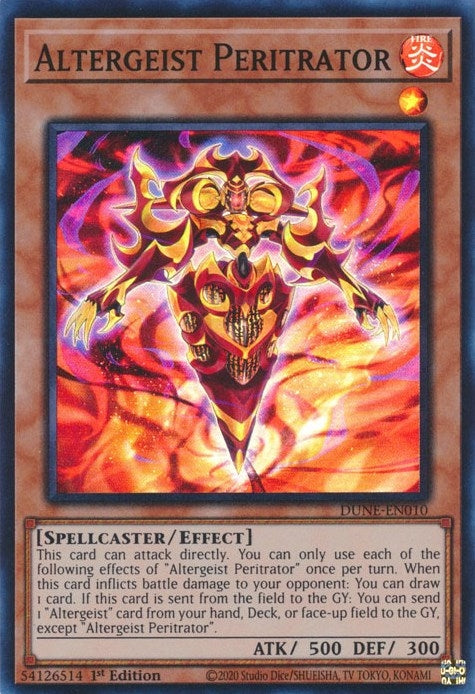 Image for Altergeist Peritrator (DUNE-EN010) (Duelist Nexus) - YuGiOh