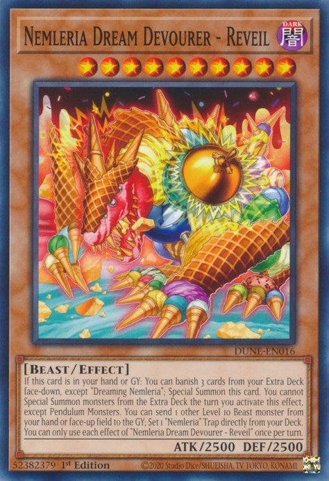Image for Nemleria Dream Devourer - Reveil (DUNE-EN016) (Duelist Nexus) - YuGiOh