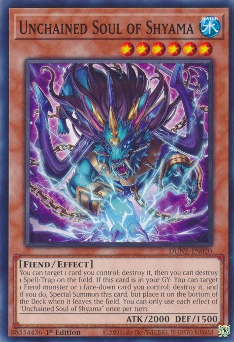 Image for Unchained Soul of Shyama (DUNE-EN020) (Duelist Nexus) - YuGiOh