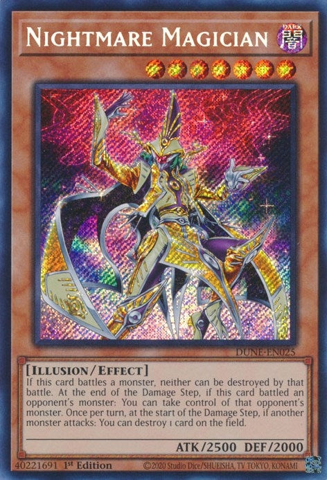 Image for Nightmare Magician (DUNE-EN025) (Duelist Nexus) - YuGiOh