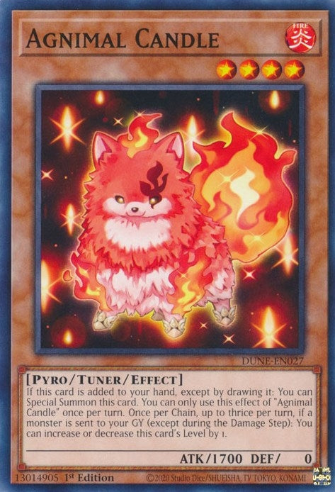 Image for Agnimal Candle (DUNE-EN027) (Duelist Nexus) - YuGiOh