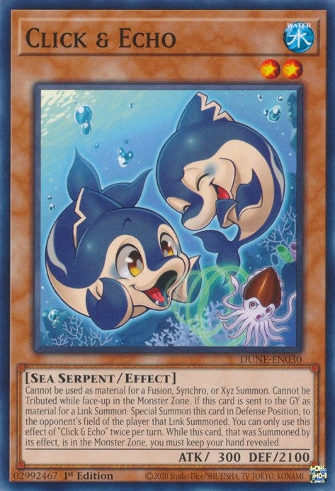 Image for Click & Echo (DUNE-EN030) (Duelist Nexus) - YuGiOh