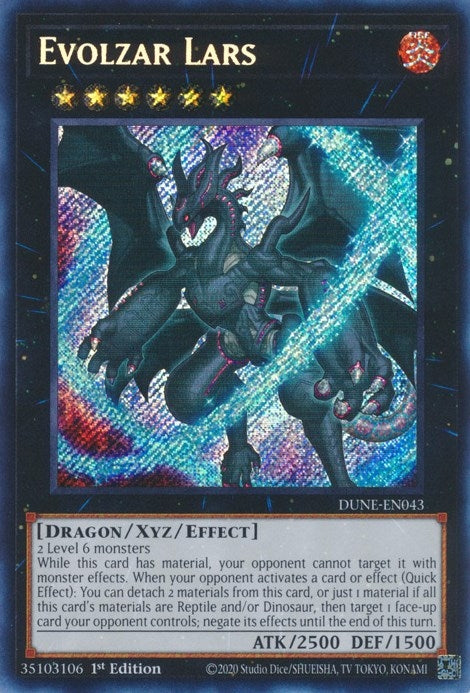 Image for Evolzar Lars (DUNE-EN043) (Duelist Nexus) - YuGiOh