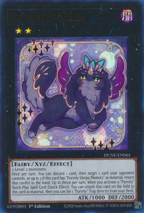 Image for Epurrely Noir (DUNE-EN044) (Duelist Nexus) - YuGiOh