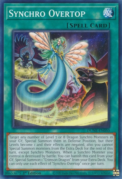 Image for Synchro Overtop (DUNE-EN050) (Duelist Nexus) - YuGiOh